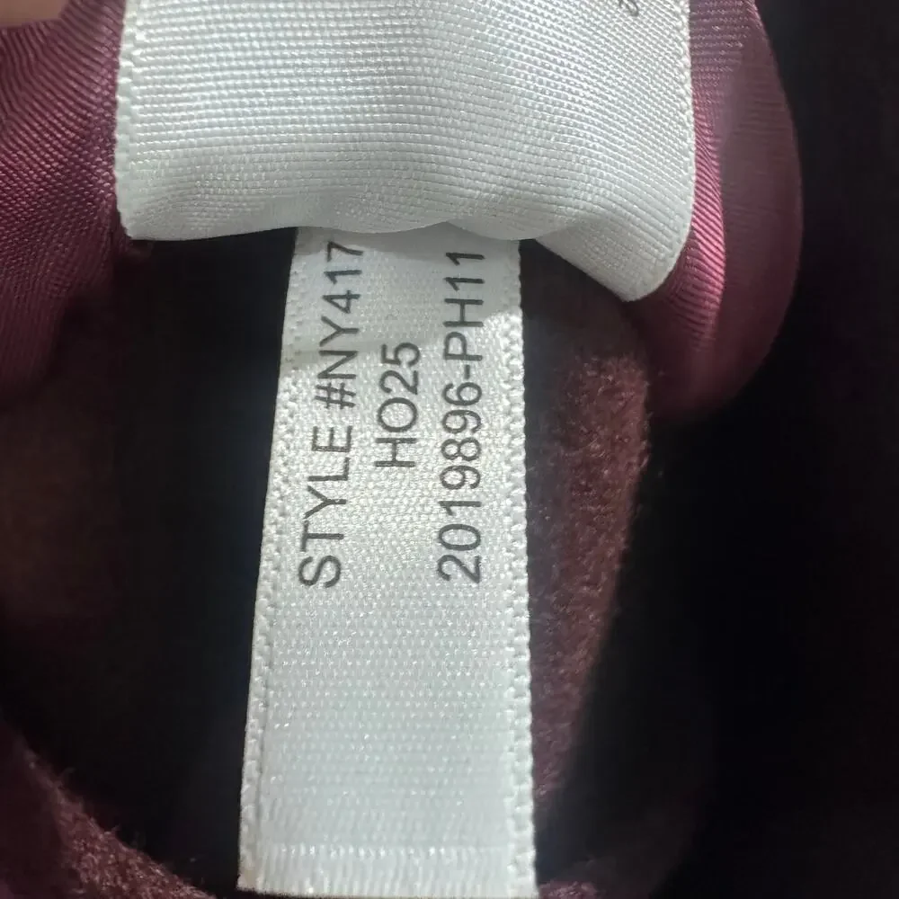 Madewell Women's The Alonzo Wool Alpaca Blend Coat Smoked Claret Size XL NWT